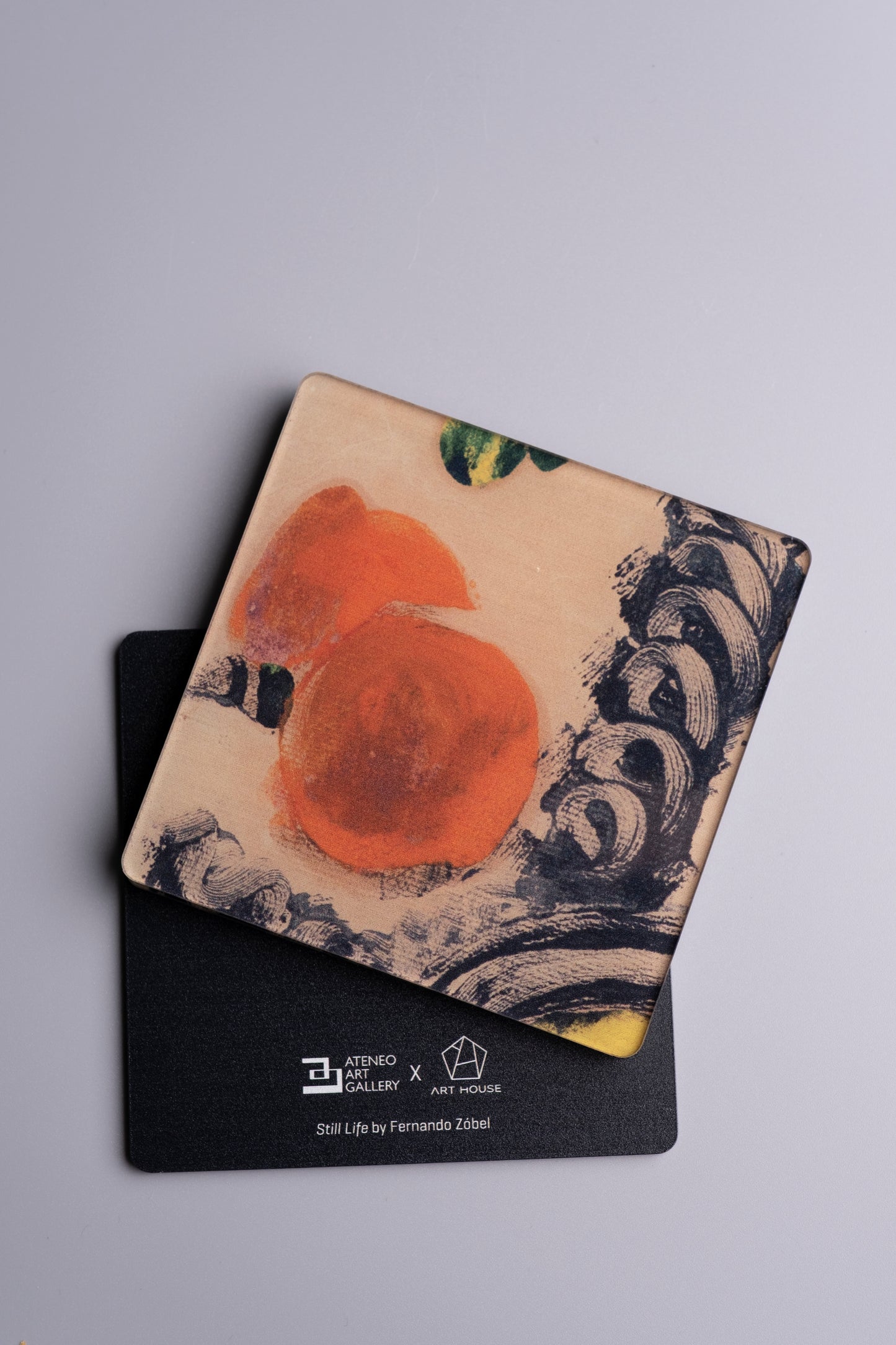 ACRYLIC SQUARE COASTER (SET OF 4)