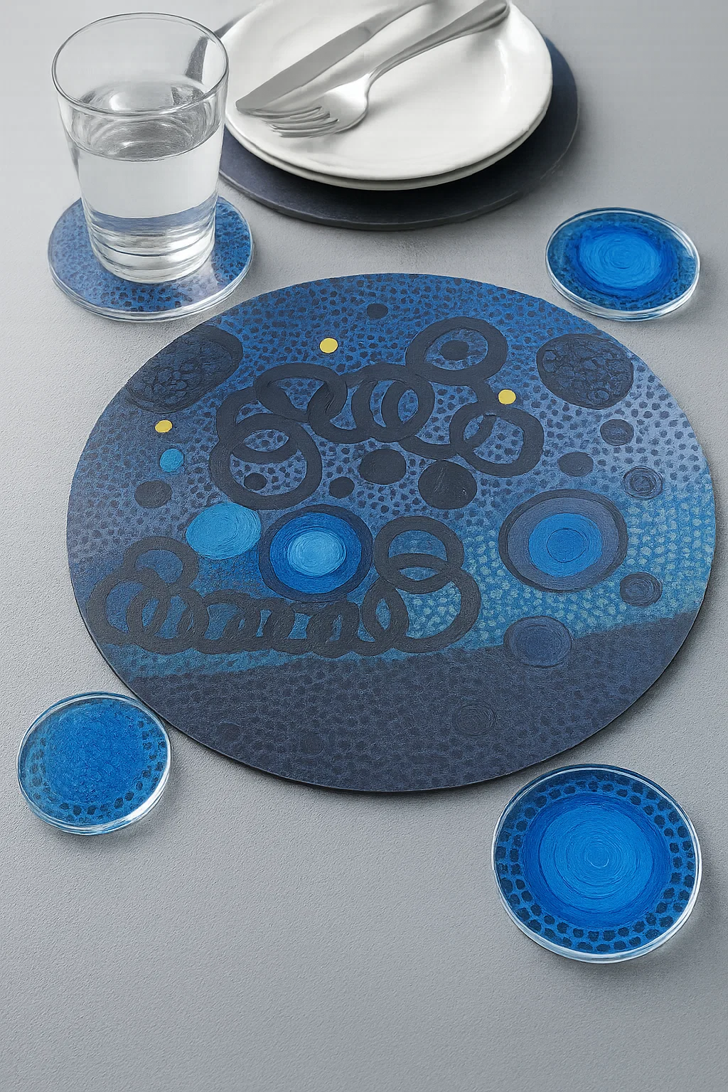 ACRYLIC COASTERS (Set of 4)