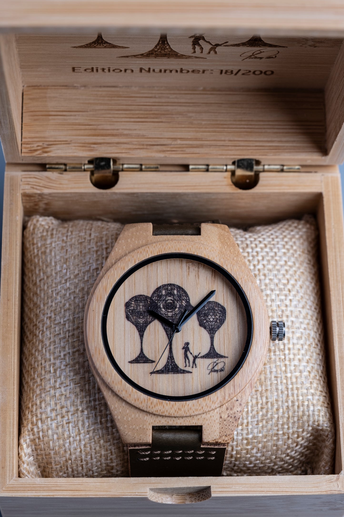 Limited Edition "Leeroy New Collection" Bamboo Watch