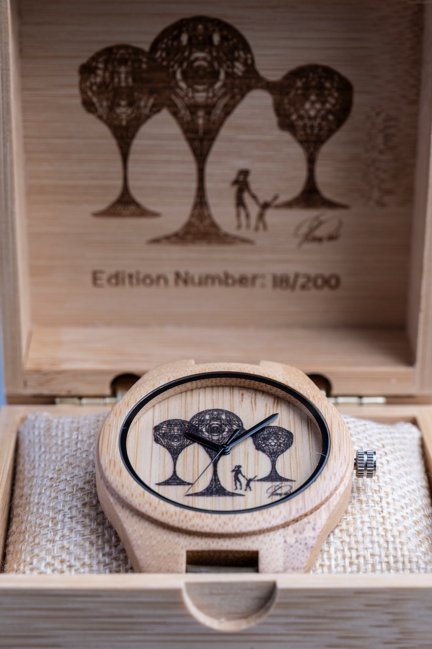 Limited Edition "Leeroy New Collection" Bamboo Watch