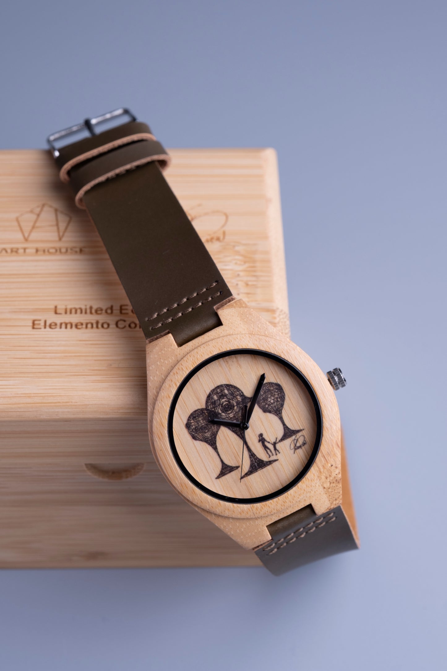 Limited Edition "Leeroy New Collection" Bamboo Watch