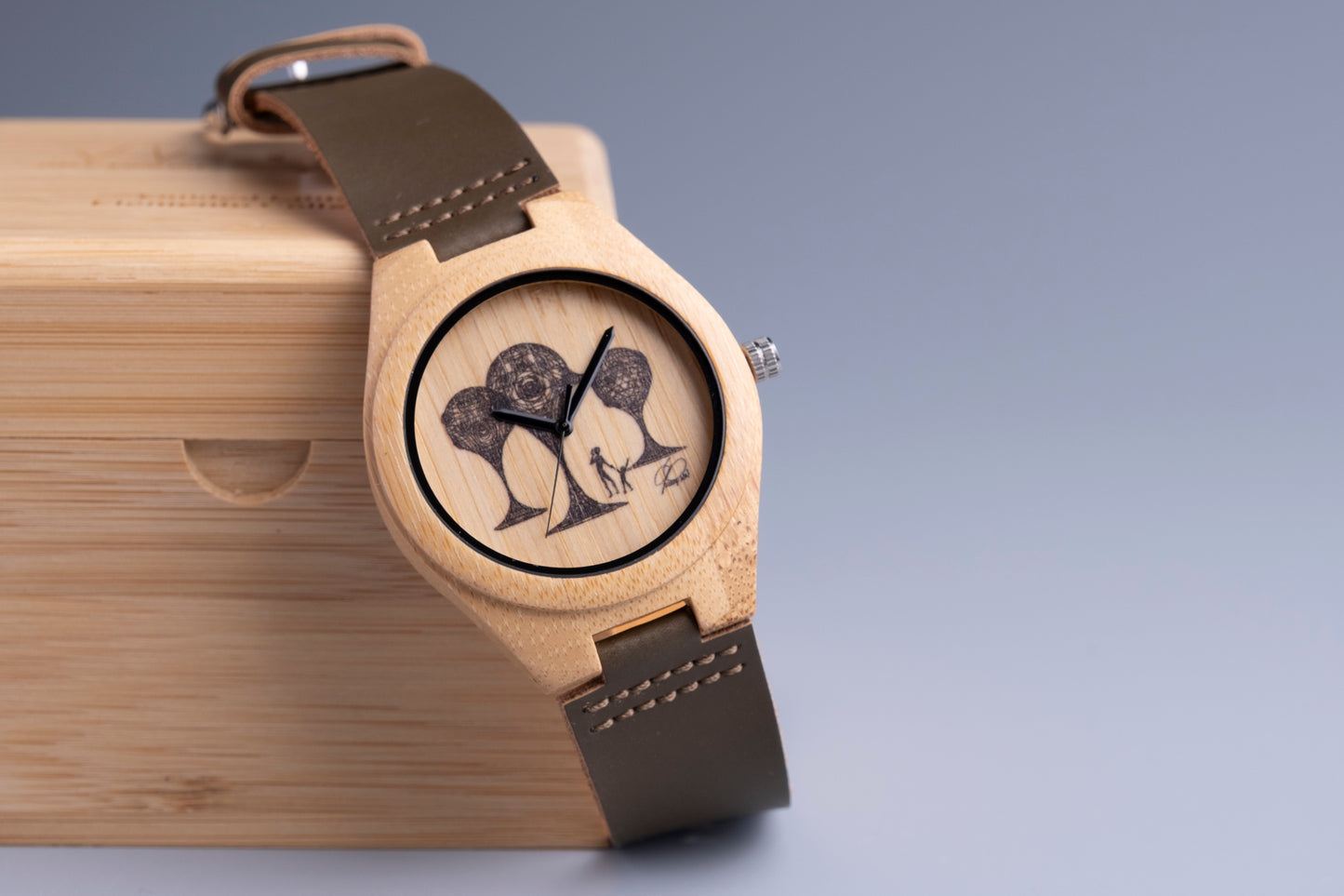 Limited Edition "Leeroy New Collection" Bamboo Watch