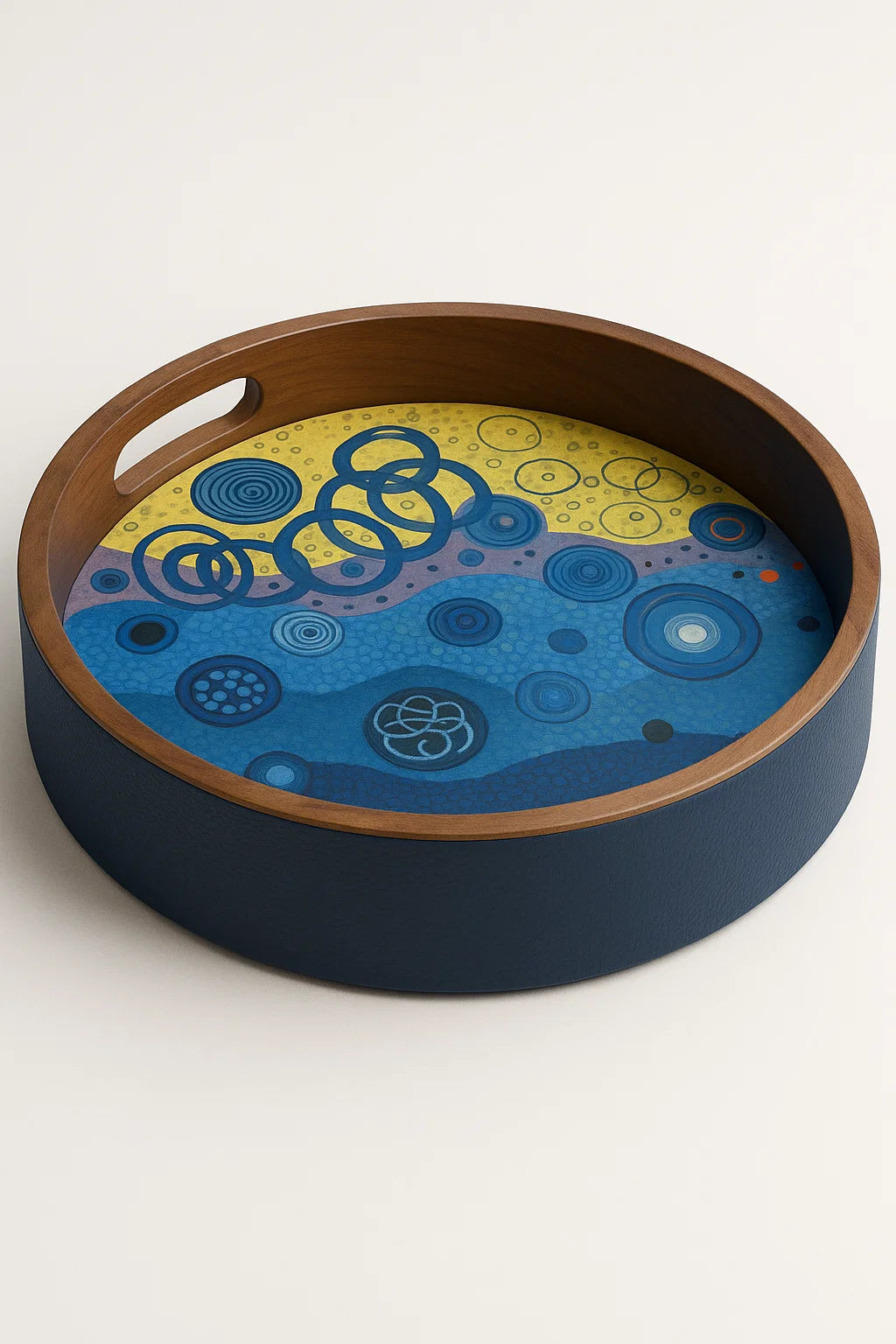 Wooden Acrylic Catch Tray