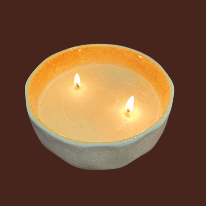 Premium Scented Candle (Yellow)