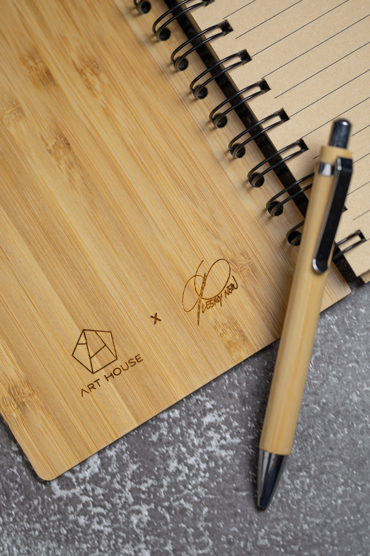 Leeroy New's Bamboo Notebook