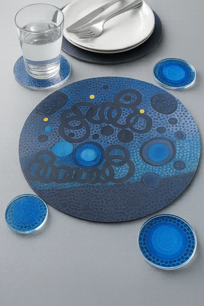 ACRYLIC COASTERS (Set of 4)