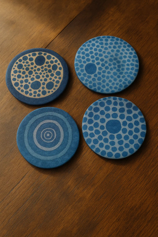 FABRIC COASTERS (Set of 4)